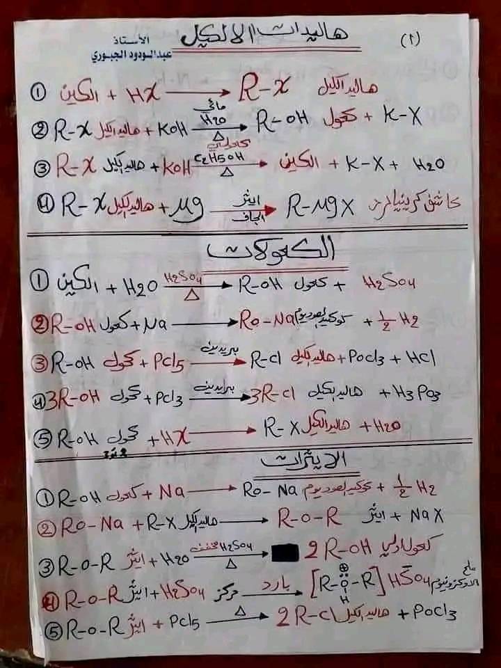 شرح كامل علي الالداهيدات والكاتيونات -كيمياء للصف الثالث الثانوي2022